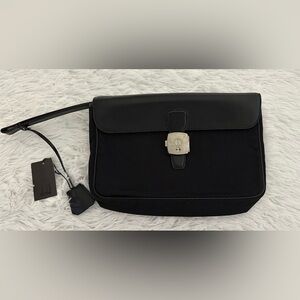 Dunhill‎ Black Clutch Wristlet Bag